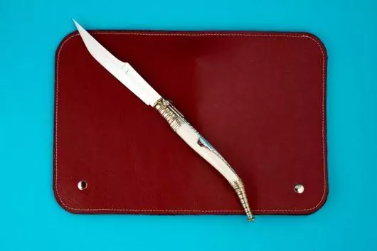 Navaja española Duelo marfil