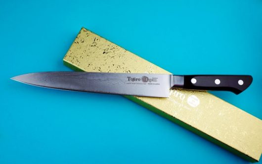 Cuchillo de trinchar 24cm Tojiro PRO63 damasco