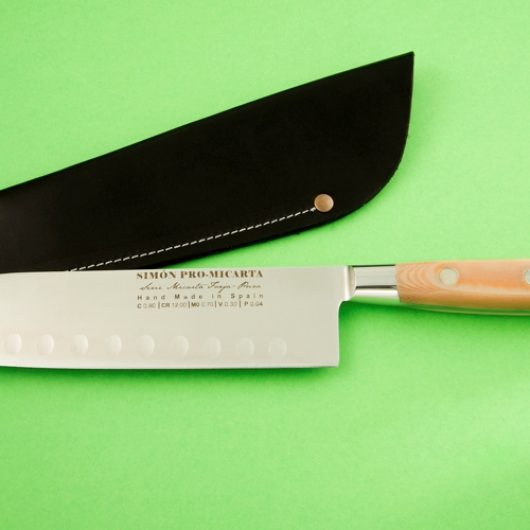 Cuchillo Santoku japonés simón PRO Micarta