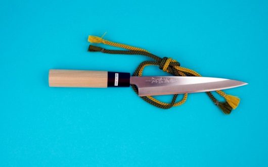 Cuchillo Utilitario japonés Shirogami Largo
