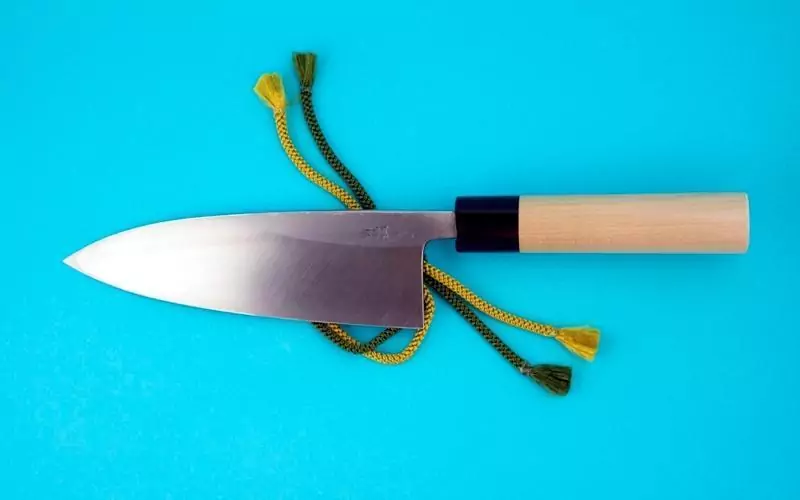 Cuchillo Deba 18cm Aogami - Imagen 2