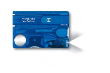 Victorinox Swiss card gris luz