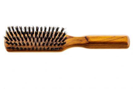 Cepillo de pelo rectangular con púas de madera, de Redecker