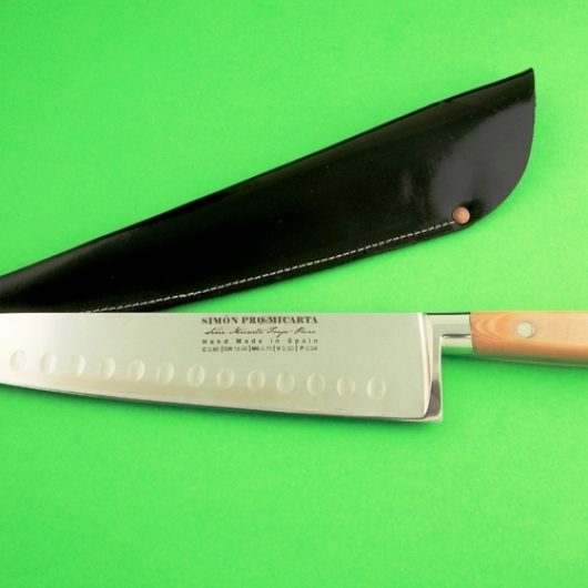 Cuchillo del cheff o cebolleo en acero forjado