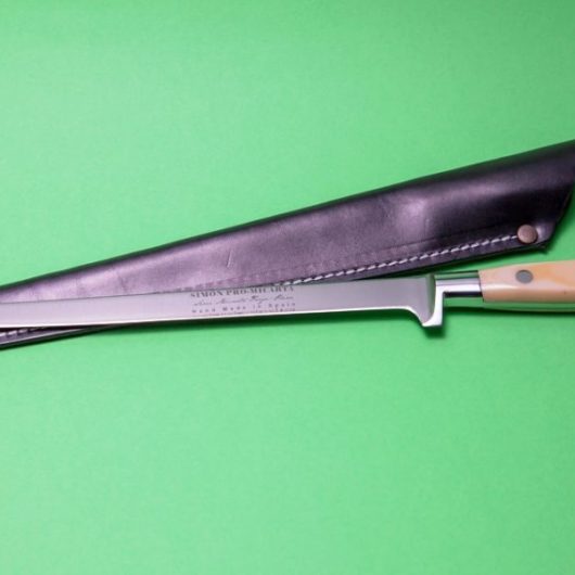 cuchillo fileteador de micarta