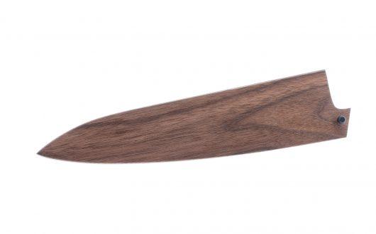 Funda de madera de Nogal para cuchillo Gyuto tipo western oficial