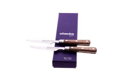 Set 2 Chuleteros Simón madera Gourmet