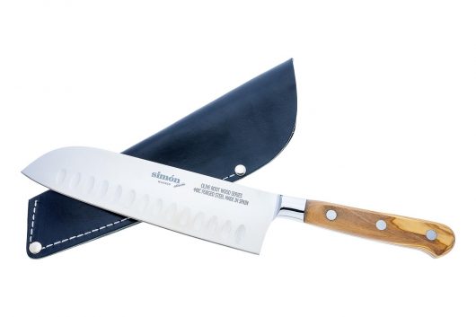 Cuchillo Santoku Simón PRO Olivo